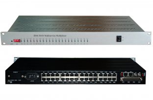 China 4xE1 G.703+2xEthernet+1 to 30 channel voice (FXS/FXO) fiber multiplexer (modular) factory