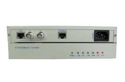 China E1 to Ethernet 10/100BaseT protocol converter exporter
