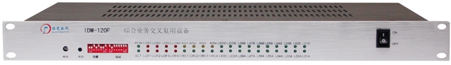 IDM 120PD-2E1双E1通道互备份设备