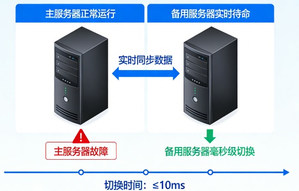 融合通信调度服务器主备冗余体系:火箭发射指挥核心高可用保障中枢