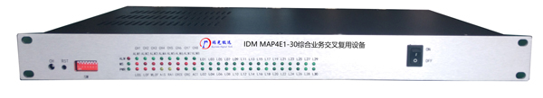 IDM MAP4E1 4组E1线路互备份PCM设备