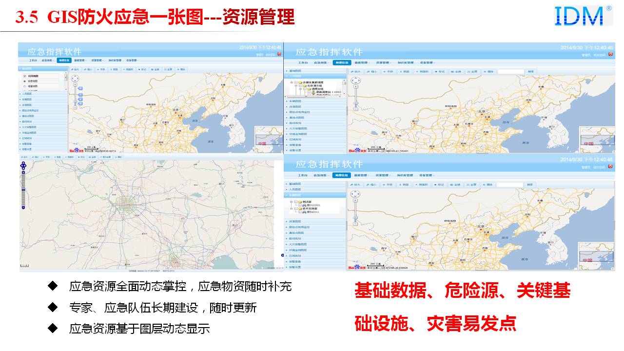 GIS防火应急一张图